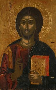 Christ Pantokrator by Mainland Greek workshop